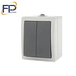 کلید دو پل بارانی روکار بهداد الکتریک 193 behdadELectric two pole switch