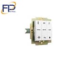 مکانیزم کولر چهار پل با کلید ON و OFF مدل آذین (پارت الکتریک) 60 مکانیزم کولر