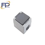 پریز بدون ارت مدل بارانی روکار برکه (پارت الکتریک) 79 35346