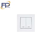 مکانیزم کلید دو پل سفید تابش (پارت الکتریک) 104 453463