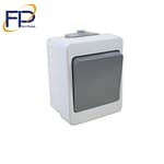 کلید یک پل مدل بارانی روکار برکه (پارت الکتریک) 77 کلید تک پل روکار 1