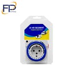 پریز تایمر 24 ساعته هوشمند مکانیکی EU 24 پریز تایمر