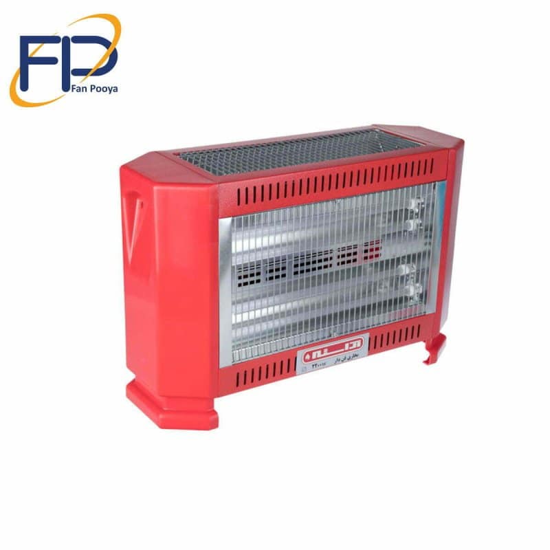 بخاری برقی 5 شعله فن دار آراسته 2200 بخاری برقی 5 شعله فن دار آراسته 2200