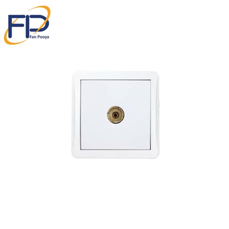 مکانیزم پریز آنتن سفید مدل آذین (پارت الکتریک) مکانیزم پریز آنتن سفید مدل آذین (پارت الکتریک)