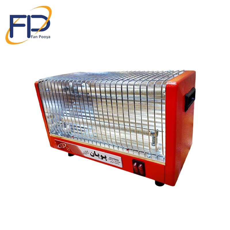 بخاری برقی دو شعله پویان خزر مدل 1000 وات بخاری برقی دو شعله پویان خزر مدل 1000 وات